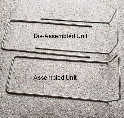 Slide And Hide CoverKeeper - Bedspread/Comforter hide-away rack