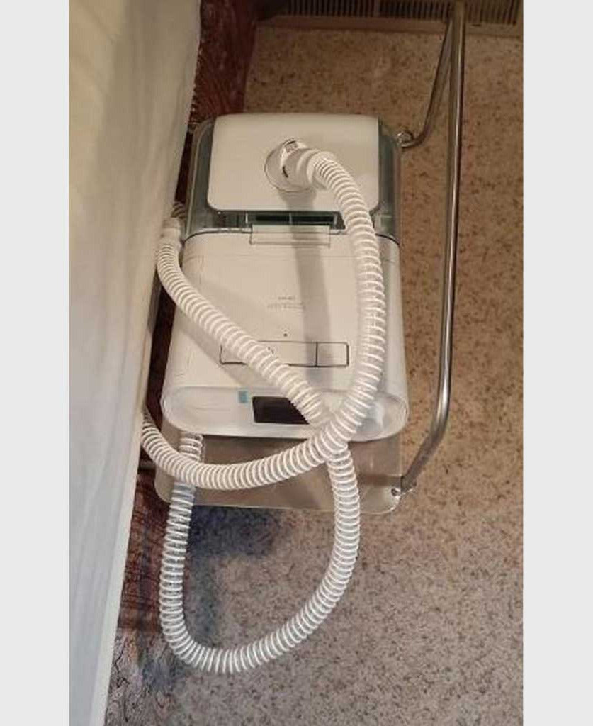 Slide and Hide Cover Keeper Accessory Tray for C-Pap holder