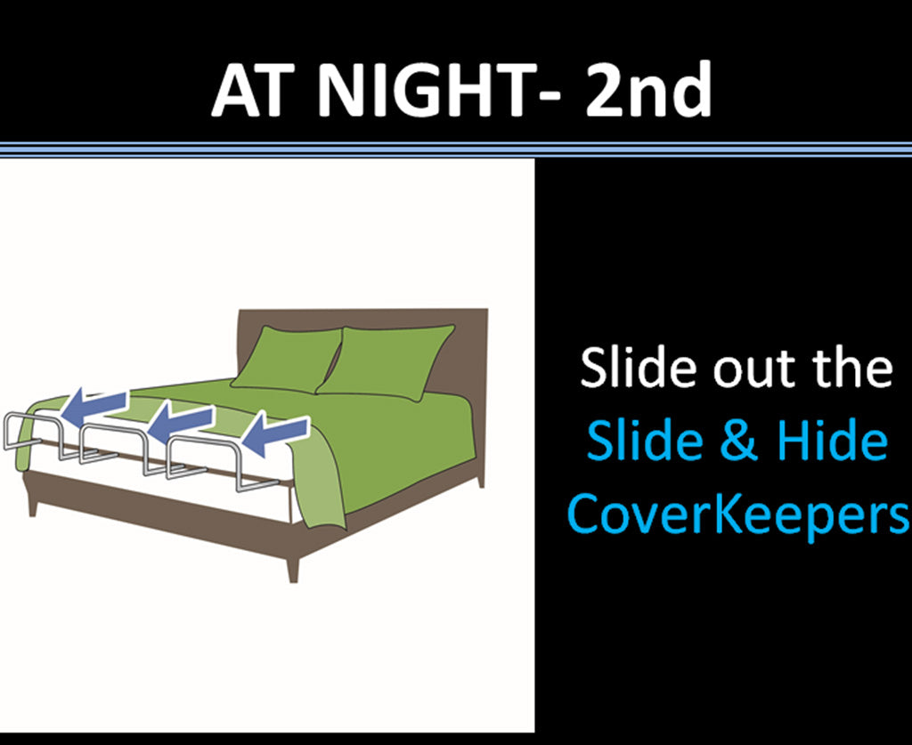 Slides out the CoverKeeper